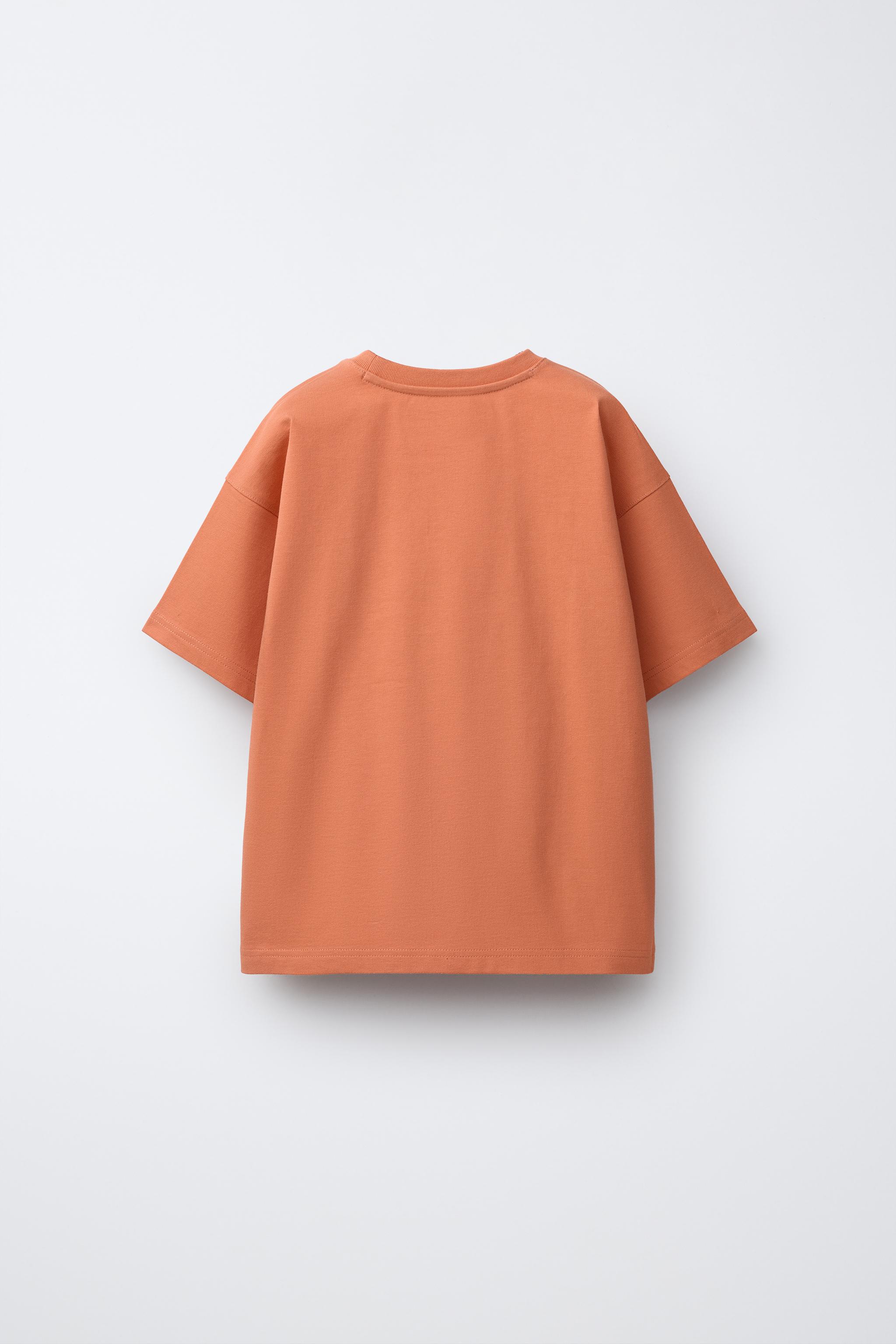 HEAVYWEIGHT EMBROIDERED TEXT T-SHIRT